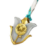 Gilded Phoenix Shovel